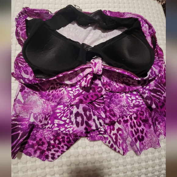 Simply Fit 2 Tankini w/matching shorts - Picture 2 of 3